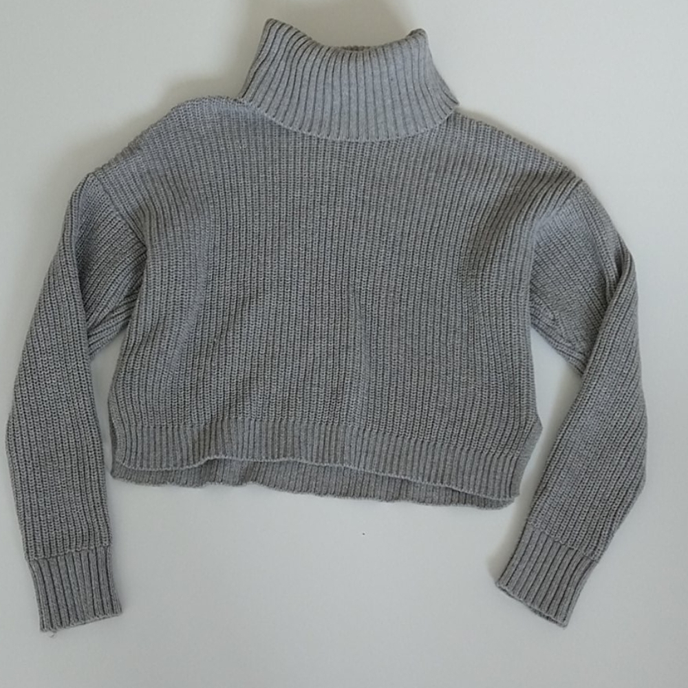 Crop top turtle neck